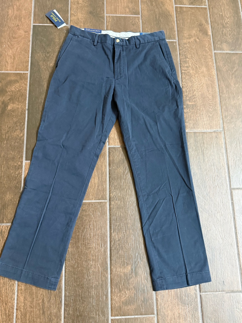 Ralph Lauren Navy stretch, classic fit Chinos